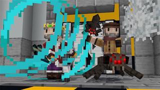 Screenshot of the Minecraft Bedrock Marketplace product Ultimate Mob Weapons created by Kubo Studios.