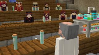 Screenshot of the Minecraft Bedrock Marketplace product University School created by Kubo Studios.