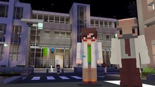 Screenshot of the Minecraft Bedrock Marketplace product University School created by Kubo Studios.