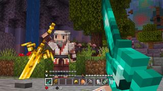 Screenshot of the Minecraft Bedrock Marketplace product AS ARMAS EVOLUEM! created by Kubo Studios.