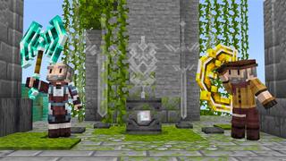 Screenshot of the Minecraft Bedrock Marketplace product AS ARMAS EVOLUEM! created by Kubo Studios.