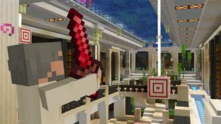 Screenshot of the Minecraft Bedrock Marketplace product WEAPONS+ created by Kubo Studios.