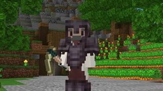 Screenshot of the Minecraft Bedrock Marketplace product WEAPONS+ created by Kubo Studios.