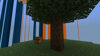 Screenshot of the Minecraft Bedrock Marketplace product Elemental Rings: Skyblock created by Lebleb.