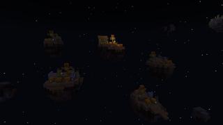 Screenshot of the Minecraft Bedrock Marketplace product Halloween Skyblock created by Lebleb.