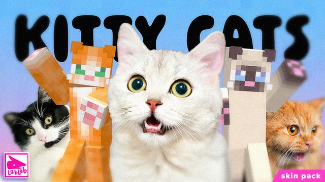 Thumbnail of the Minecraft Bedrock Marketplace product Kitty Cats created by Lebleb.