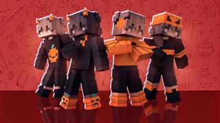 Thumbnail of the Minecraft Bedrock Marketplace product Pumpkin Outfits created by Lebleb.