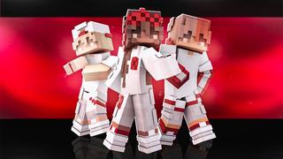 Thumbnail of the Minecraft Bedrock Marketplace product Red and White created by Lebleb.