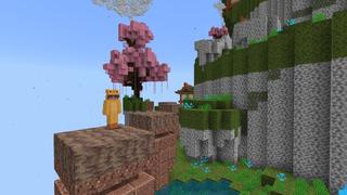 Screenshot of the Minecraft Bedrock Marketplace product Spiral Parkour created by Lebleb.