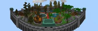 Panorama of the Minecraft Bedrock Marketplace product The Walls created by Lebleb.