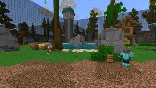 Screenshot of the Minecraft Bedrock Marketplace product The Walls created by Lebleb.