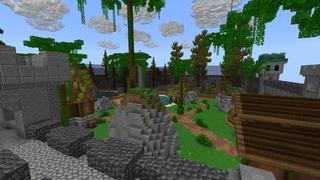 Screenshot of the Minecraft Bedrock Marketplace product The Walls created by Lebleb.