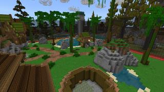 Screenshot of the Minecraft Bedrock Marketplace product The Walls created by Lebleb.