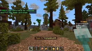 Screenshot of the Minecraft Bedrock Marketplace product The Walls created by Lebleb.