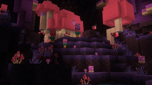 Screenshot of the Minecraft Bedrock Marketplace product Caves Expanded Add-On created by Levelatics.