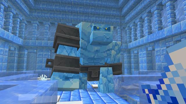 Screenshot of the Minecraft Bedrock Marketplace product Caves Expanded Add-On created by Levelatics.