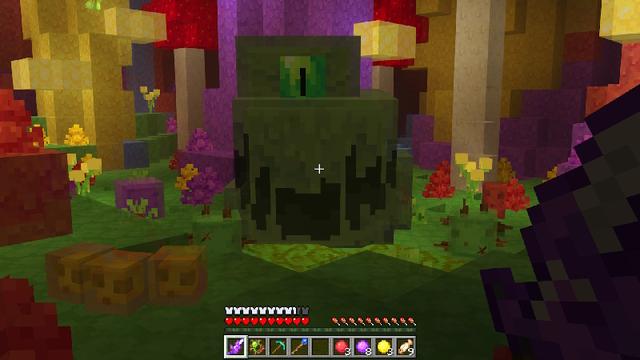 Screenshot of the Minecraft Bedrock Marketplace product Caves Expanded Add-On created by Levelatics.