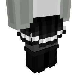 Thumbnail of the Minecraft Bedrock Marketplace product Cute Black Skirt created by Levelatics.