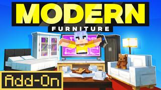 Thumbnail of the Minecraft Bedrock Marketplace product Modern Furniture Add-On created by Levelatics.