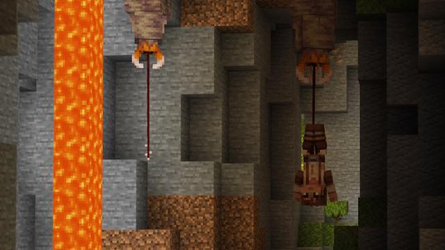 Screenshot of the Minecraft Bedrock Marketplace product MONSTERS Add-On created by Levelatics.