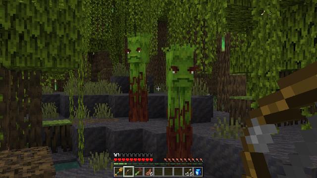 Screenshot of the Minecraft Bedrock Marketplace product MONSTERS Add-On created by Levelatics.