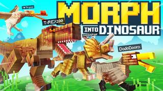 Thumbnail of the Minecraft Bedrock Marketplace product Morph Into Dinosaurs created by Levelatics.