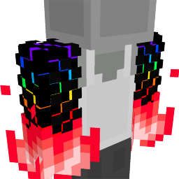 Thumbnail of the Minecraft Bedrock Marketplace product RGB Flame Arms created by Levelatics.