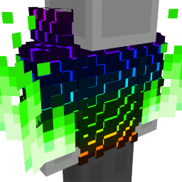 Thumbnail of the Minecraft Bedrock Marketplace product RGB Flame Hoodie created by Levelatics.