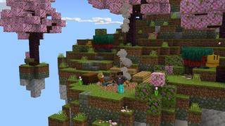 Screenshot of the Minecraft Bedrock Marketplace product Skyblock created by Levelatics.