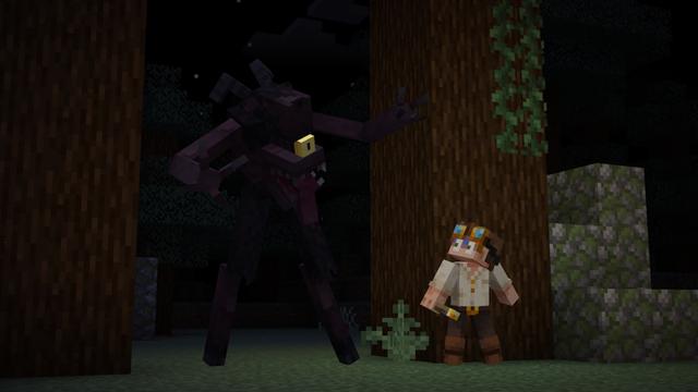 Screenshot of the Minecraft Bedrock Marketplace product The Goatman Add-On created by Levelatics.