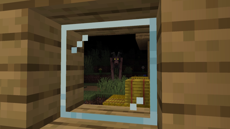 Screenshot of the Minecraft Bedrock Marketplace product The Goatman Add-On created by Levelatics.