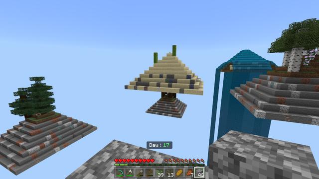 Screenshot of the Minecraft Bedrock Marketplace product 100 Days: Pyramids created by Lifeboat.