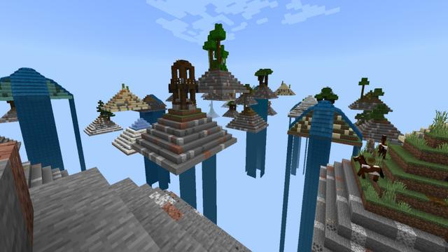 Screenshot of the Minecraft Bedrock Marketplace product 100 Days: Pyramids created by Lifeboat.