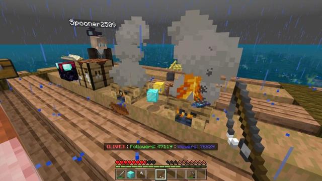 Screenshot of the Minecraft Bedrock Marketplace product 7 Days Stranded At Sea created by Lifeboat.