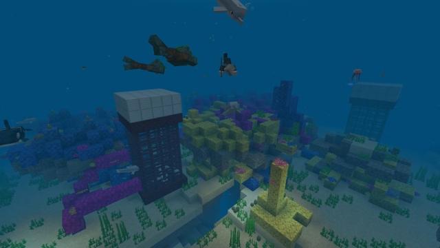 Screenshot of the Minecraft Bedrock Marketplace product 7 Days Stranded At Sea created by Lifeboat.