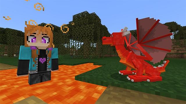 Screenshot of the Minecraft Bedrock Marketplace product Adopt a Pet created by Lifeboat.
