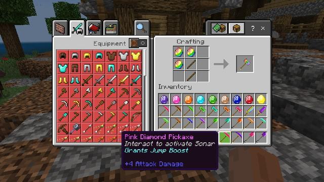 Screenshot of the Minecraft Bedrock Marketplace product Advanced Diamond Tools created by Lifeboat.