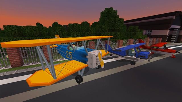Screenshot of the Minecraft Bedrock Marketplace product Airplane Rush created by Lifeboat.