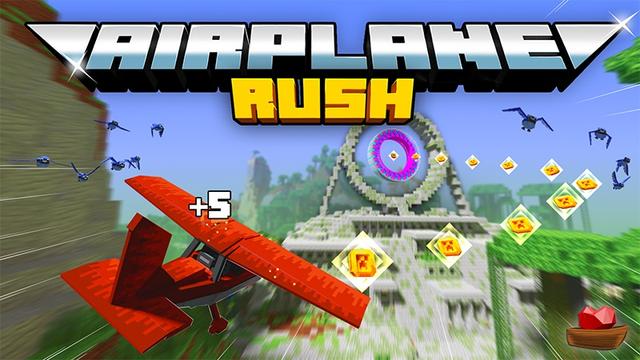 Thumbnail of the Minecraft Bedrock Marketplace product Airplane Rush created by Lifeboat.