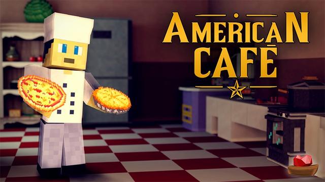 Thumbnail of the Minecraft Bedrock Marketplace product American Café created by Lifeboat.