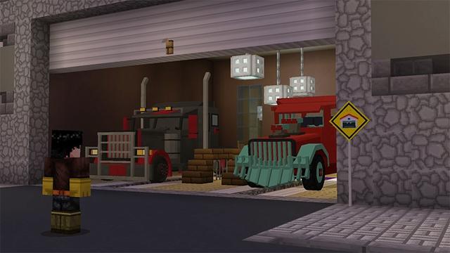 Screenshot of the Minecraft Bedrock Marketplace product American Trucks 2 created by Lifeboat.