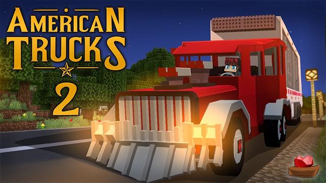 Thumbnail of the Minecraft Bedrock Marketplace product Camiões Americanos 2 created by Lifeboat.