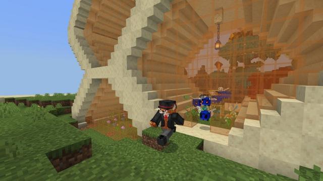 Screenshot of the Minecraft Bedrock Marketplace product Among Bees created by Lifeboat.