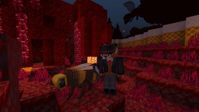 Screenshot of the Minecraft Bedrock Marketplace product Among Bees created by Lifeboat.