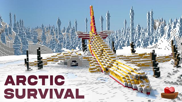 Thumbnail of the Minecraft Bedrock Marketplace product Arctic Survival created by Lifeboat.