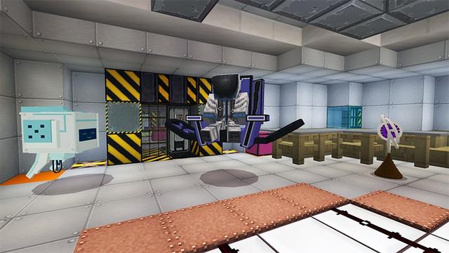 Screenshot of the Minecraft Bedrock Marketplace product Asteroid Base created by Lifeboat.