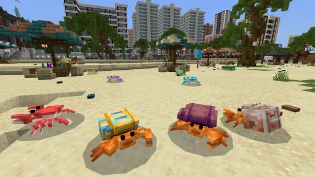 Screenshot of the Minecraft Bedrock Marketplace product Beach Resort created by Lifeboat.