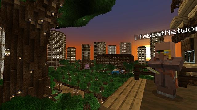 Screenshot of the Minecraft Bedrock Marketplace product Become a Villager created by Lifeboat.