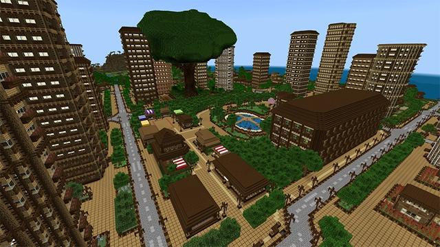 Screenshot of the Minecraft Bedrock Marketplace product Become a Villager created by Lifeboat.