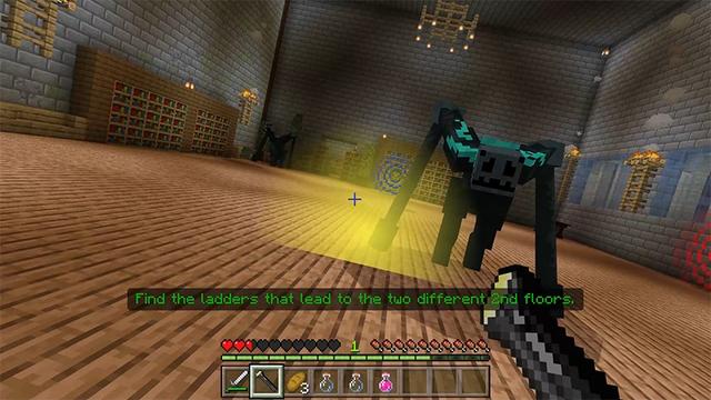 Screenshot of the Minecraft Bedrock Marketplace product Beware the Warden! created by Lifeboat.